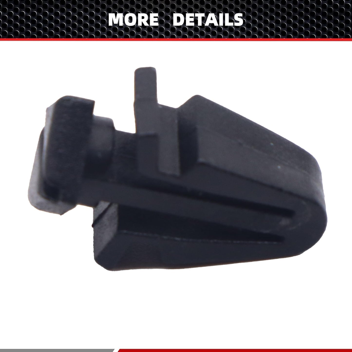 HiSport 01553-03831 50PCS Grille Retainer Clips Compatible with Nissan 200SX, Axxess, Frontier, Maxima, Pulsar NX, Sentra, Stanza, Xterra, J30, M30, Infiniti QX4 1999 2000 2001