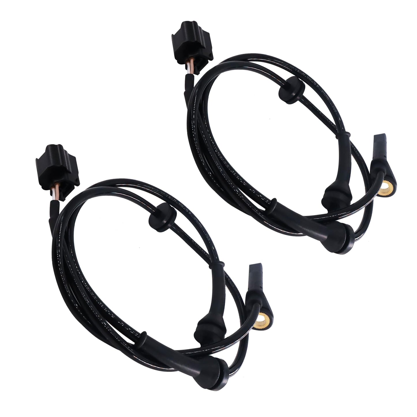 HiSport ALS2605 2PCS Front ABS Wheel Speed Sensor Compatible with Inifiniti JX35 2013, Inifiniti QX60 2014 2015 2016 2017 2018 2019 2020, Nissan Pathfinder 2013-2020 Replace 479103JA0A, 479103JA0B