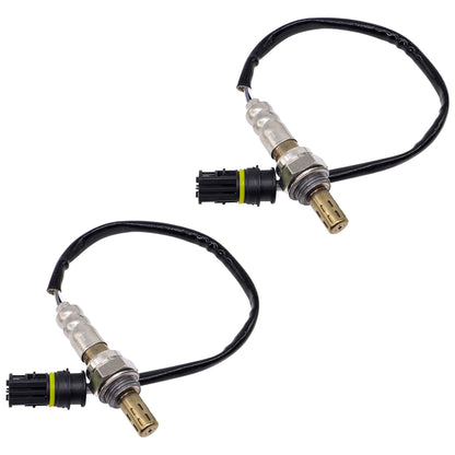 HiSport 11781742050 0258003477 O2 Oxygen Sensor 2PCS - Compatible with BMW 318i 318is 318ti 323Ci 323i 325Ci 325i 325xi 328Ci 328i 330Ci 330i 330xi 525i 528i 530i 540i 1995-2006
