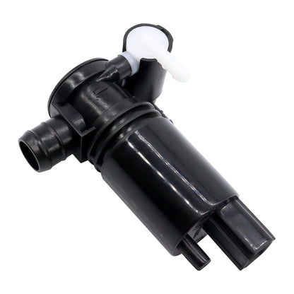 HiSport 8A61-17K624-AA Windshield Washer Pump - Compatible with Ford Explorer Fiesta Edge Flex Compatible with Transit Connect Taurus X Lincoln MKT MKX 2007-2015