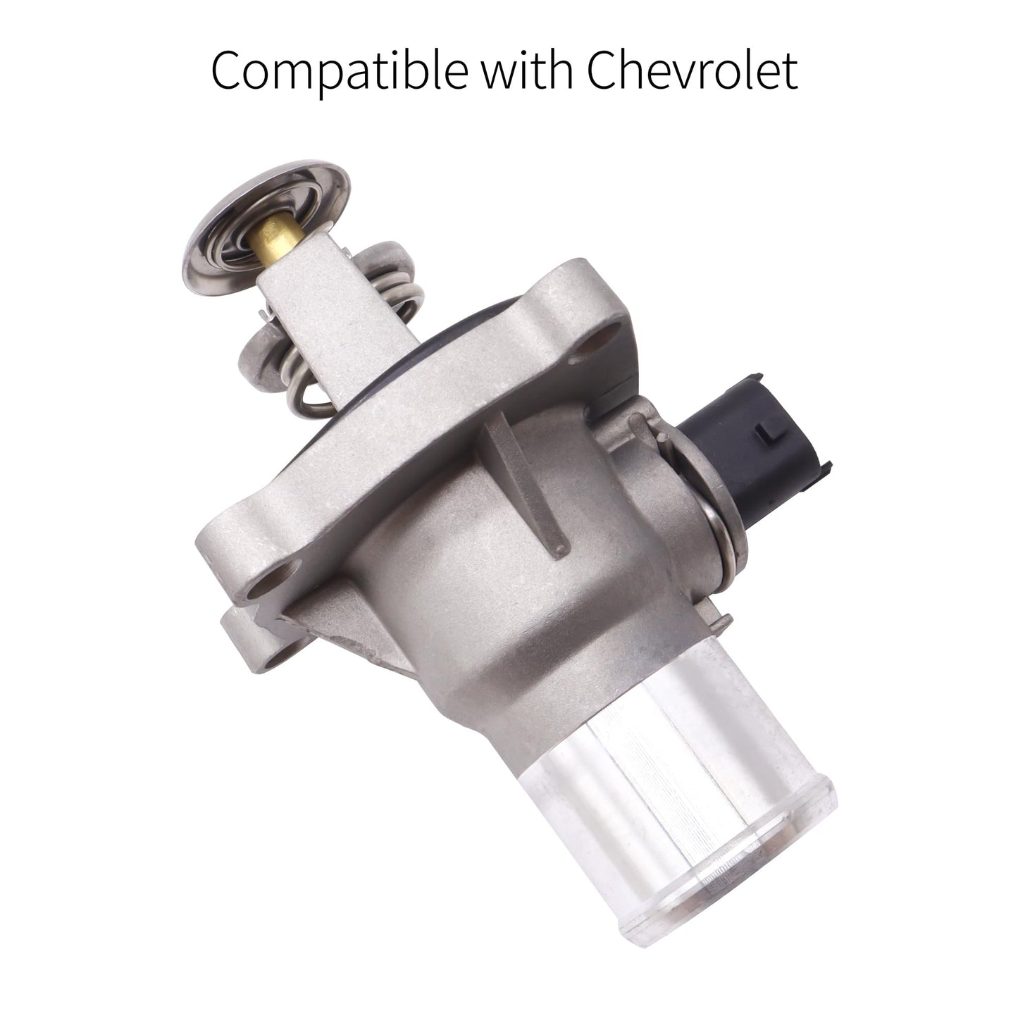 HiSport Thermostat Housing Assembly 55564891 96984104 Compatible with Chevrolet Aveo / Aveo5 2009-2011, Cruze 2011-2016, Sonic 2013-2018, Replacement for Pontiac G3 2009-2010 1.6L 1.8L