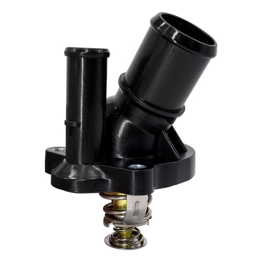 HiSport Thermostat Housing Assembly - Compatible with Ford Transit Connect 2014-2022 Fusion 2006-2020 Escape 2005-2019 EcoSport 2004-2012 Focus 2003-2011 Ranger 2001-2011 Ka - Replace 34044