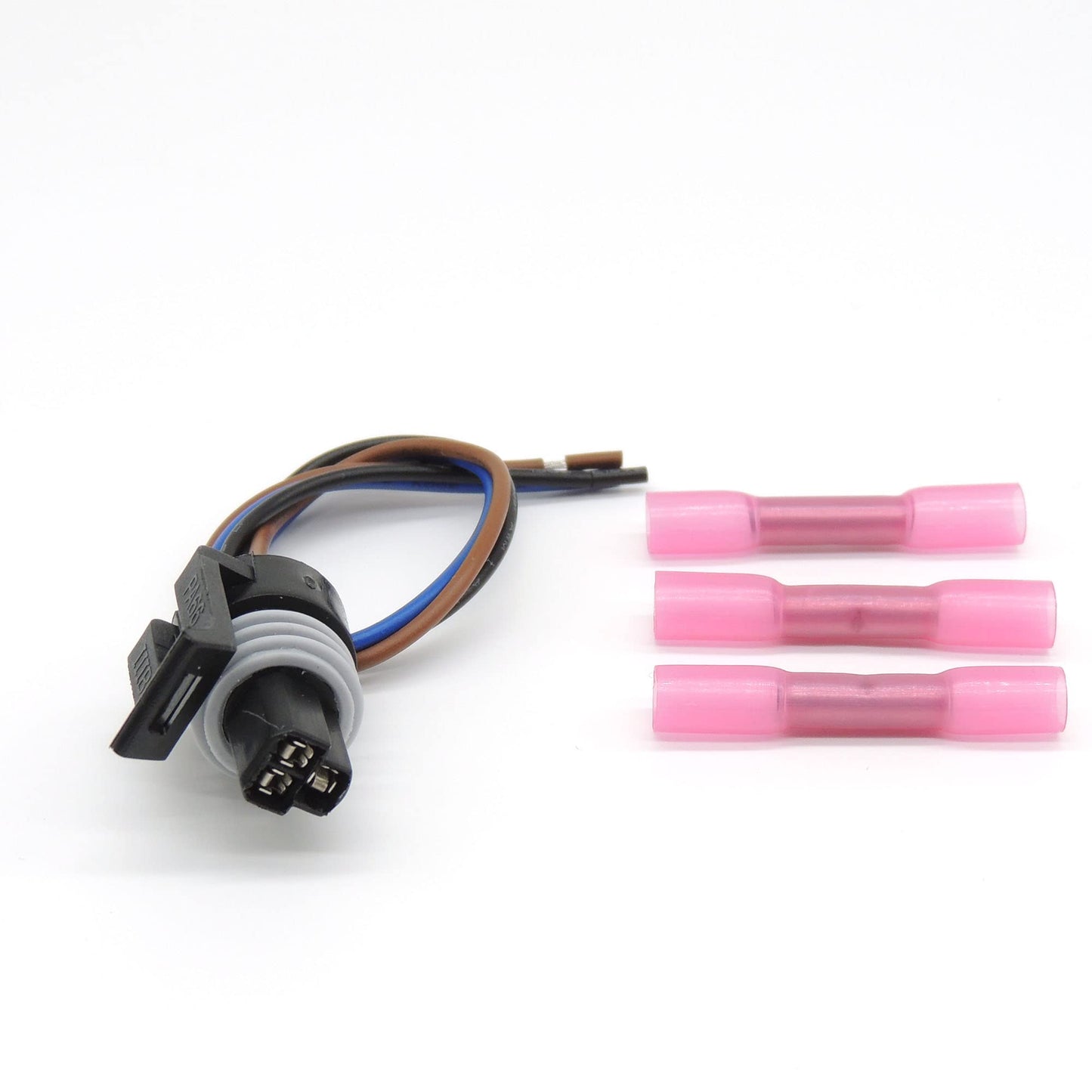 HiSport Oil Pressure/Throttle Position/Fuel Injection Pressure Sensor A/C Refrigerant Pressure Switch Connector Pigtail 5C3Z-12224-A 1832022C92 Compatible with Ford - 3 Way Butt Plug