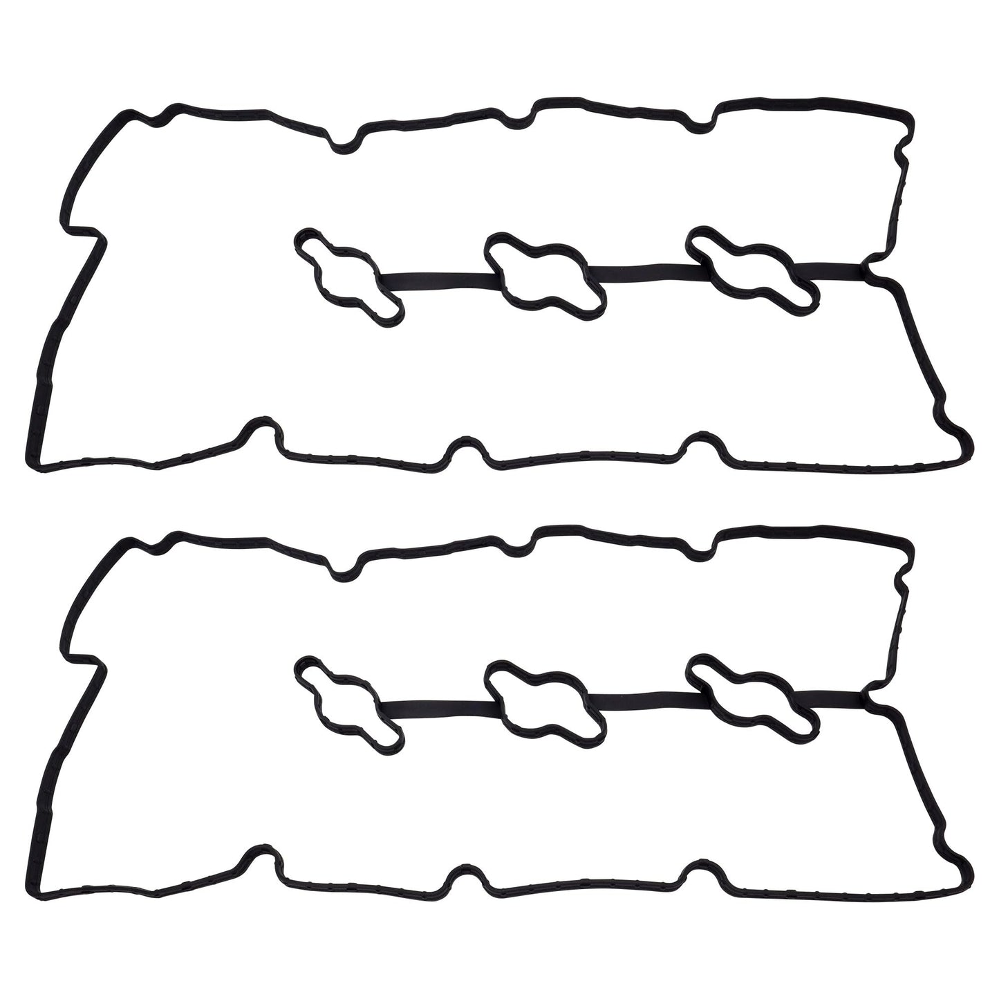 HiSport Valve Cover Gasket - Compatible with Hyundai Azera Entourage Santa Fe Sonata Veracruz Compatible with Kia Amanti Sorento 3.3L 3.8L 2006-2011 - Replace VS50750R