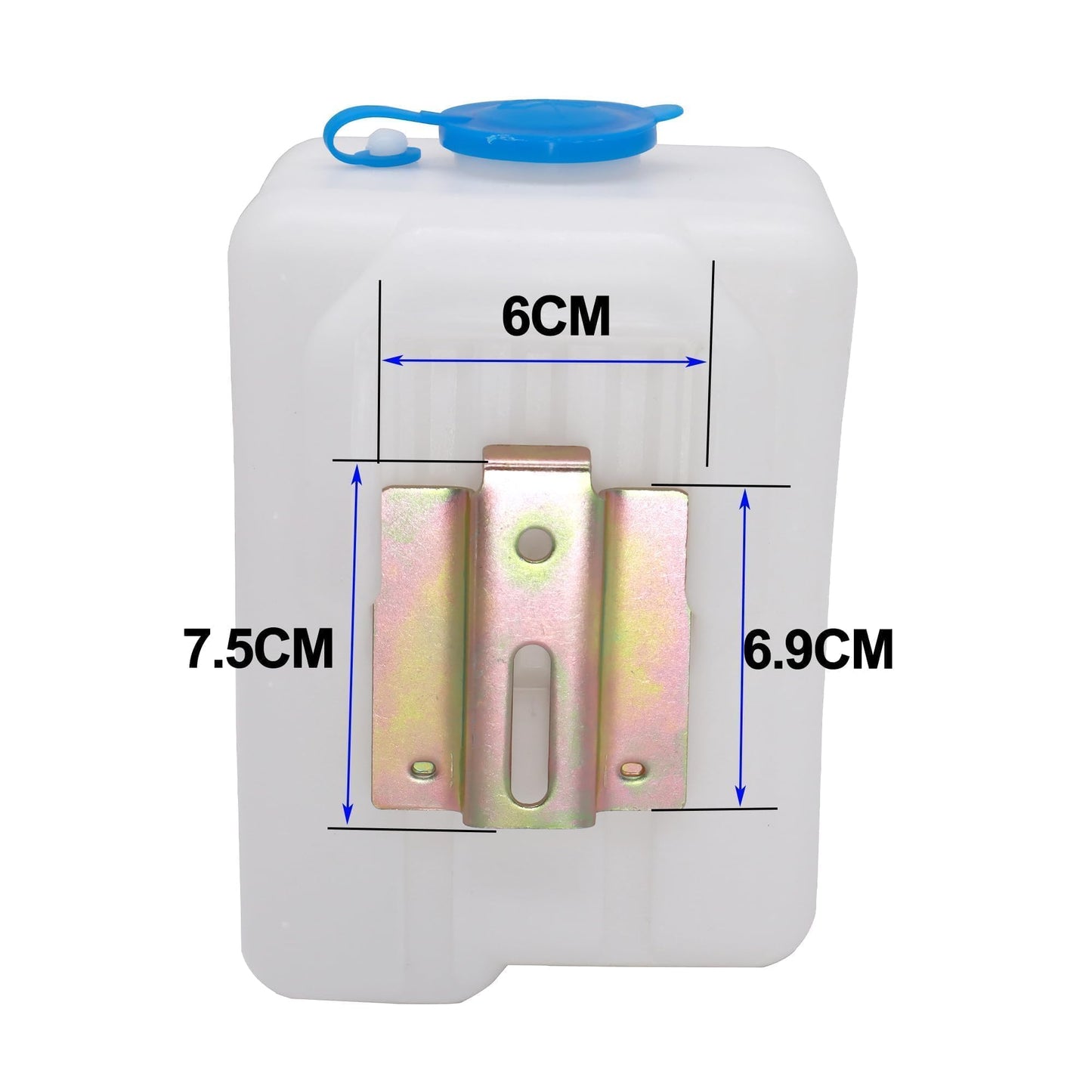 HiSport Universal Car Windshield Washer Pump, Washer Fluid Reservoir Bottle Kit with Pump Jet Button Switch 12V Windshield Tank,Windshield Washer Pump and Water Tank