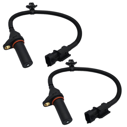 HiSport 39180-2B000 2PCS Crankshaft Position Sensor Compatible with Hyundai Accent 2012-2015, Elantra 2011-2015, Elantra GT 2014-2015, Tucson 2014-2015, Veloster, Kia Forte Rio Sou Rondo Seltos