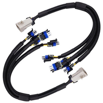 HiSport Ignition Coil Harness Connector Compatible with GM LQ9 LQ4 LS2 LS3 LS7 LSX 4.8 5.3 6.0 6.2 7.0 Truck Relocation Applications 2PCS
