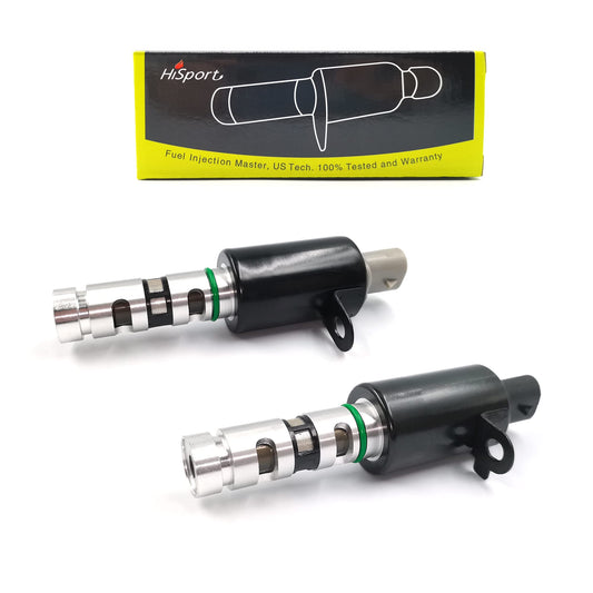 HiSport Oil Control Variable Valve Timing VVT Compatible with Azera Entourage, Genesis, Genesis Coupe, Santa Fe, Sonata, Veracruz Replace 24355-3C200+24355-3C100