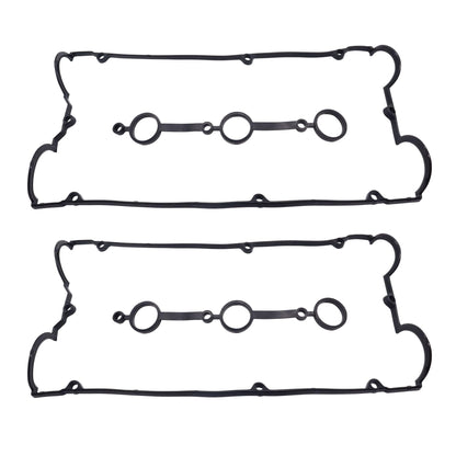 HiSport Engine Valve Cover Gasket Set - Compatible with Hyundai XG30 Santa Fe XG350 Compatible with Kia Amanti Sedona Sorento 3.5L 2001-2006 - Replace VS50658R1