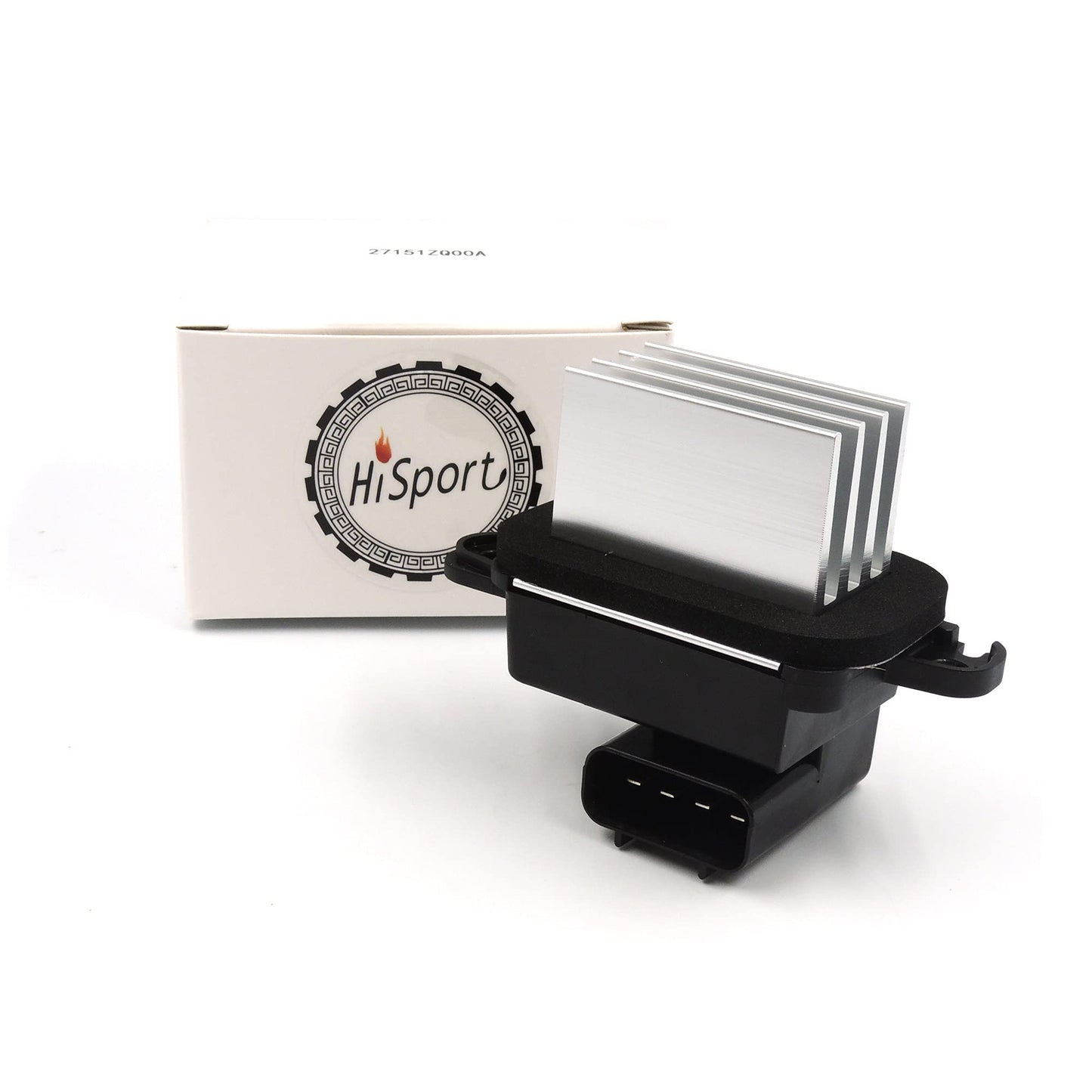 HiSport HVAC Heater Blower Motor Fan Resistor - 27151ZQ00A Compatible with Nissan Infiniti QX56 QX80 Armada Quest Replaces# 27151-ZT00A 27151-ZM70A 27151-ZQ00A RU792 JA1808 4P1686