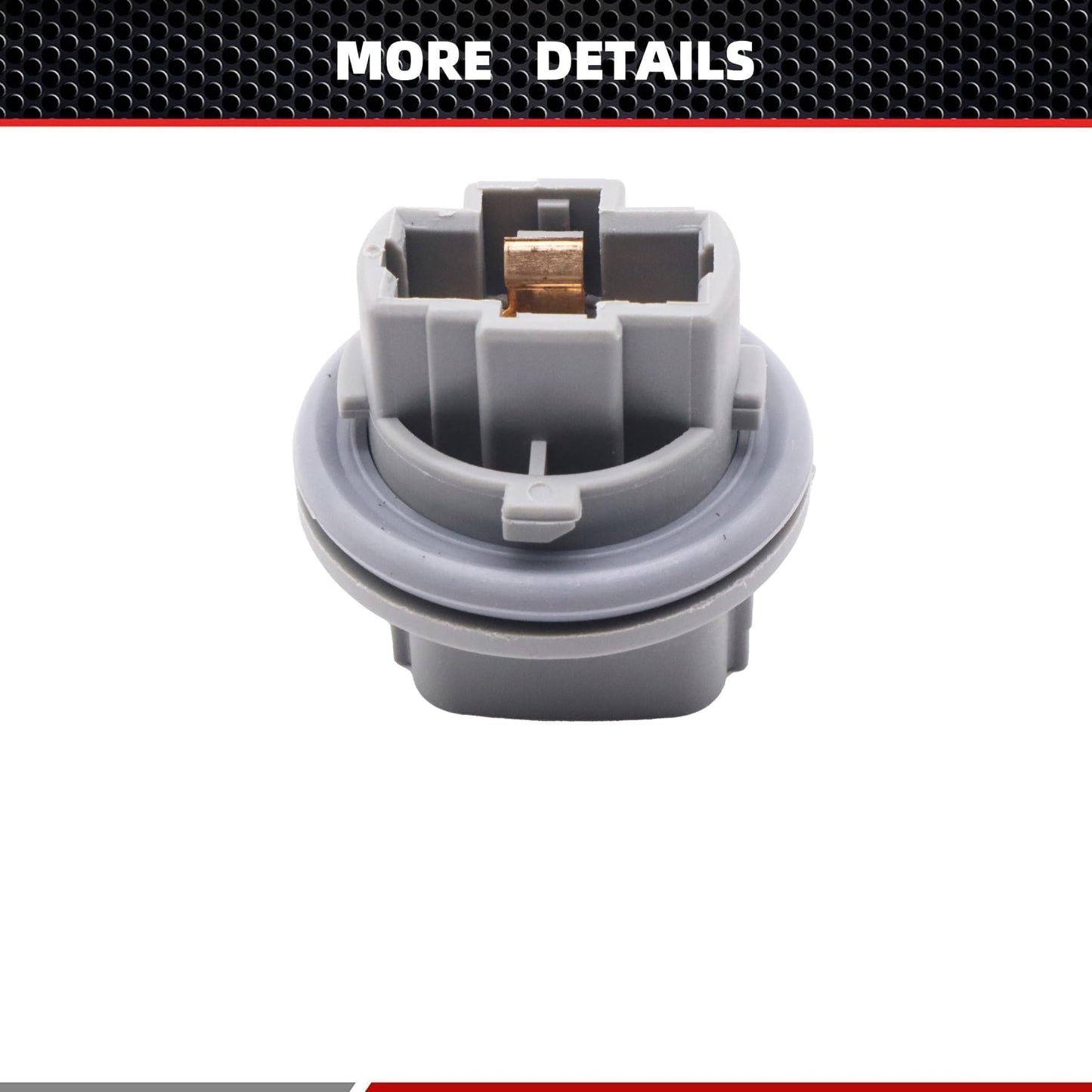 HiSport 2PCS 90075-60060 Front Turn Signal Light Bulb Plug Socket Compatible with Toyota Tacoma 2005 2006 2007 2008-2011, 4Runner 2004¨C2005, Solara 2004¨C2006, Camry 2007¨C2009