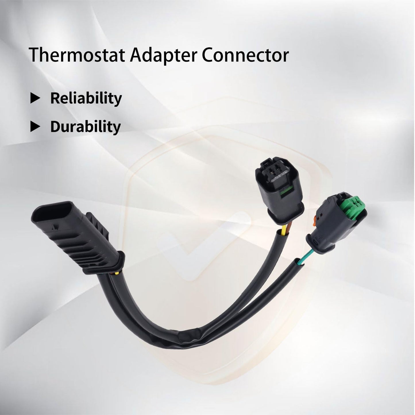 HiSport 12517646145 Engine Coolant Thermostat Adapter Lead - Compatible with MINI Cooper 2010 2011 2012 2013 Cooper Countryman 2011 2012 - Replace 9804315380