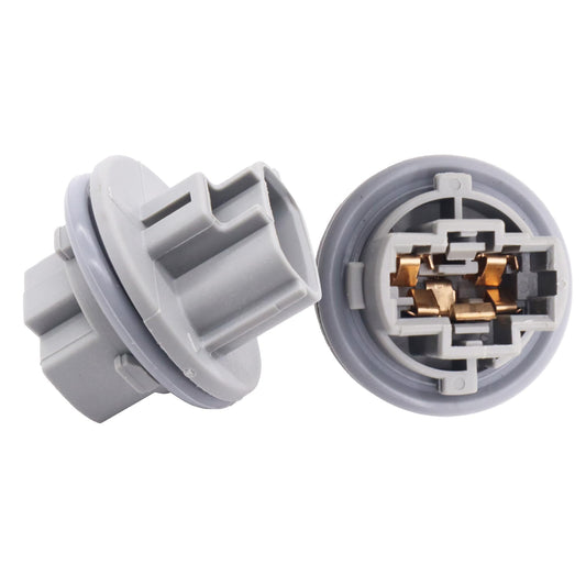 HiSport 2PCS 90075-60060 Front Turn Signal Light Bulb Plug Socket Compatible with Toyota Tacoma 2005 2006 2007 2008-2011, 4Runner 2004¨C2005, Solara 2004¨C2006, Camry 2007¨C2009