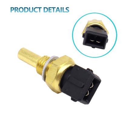 HiSport Engine Coolant Temperature Sensor Compatible with BMW 318IS 318TI 325IS 525I 535I 735IL M3 M5, Honda Passport, Hyundai Accent Elantra Scoupe Tiburon, Isuzu Pickup Rodeo 1995 Replace 7702218698