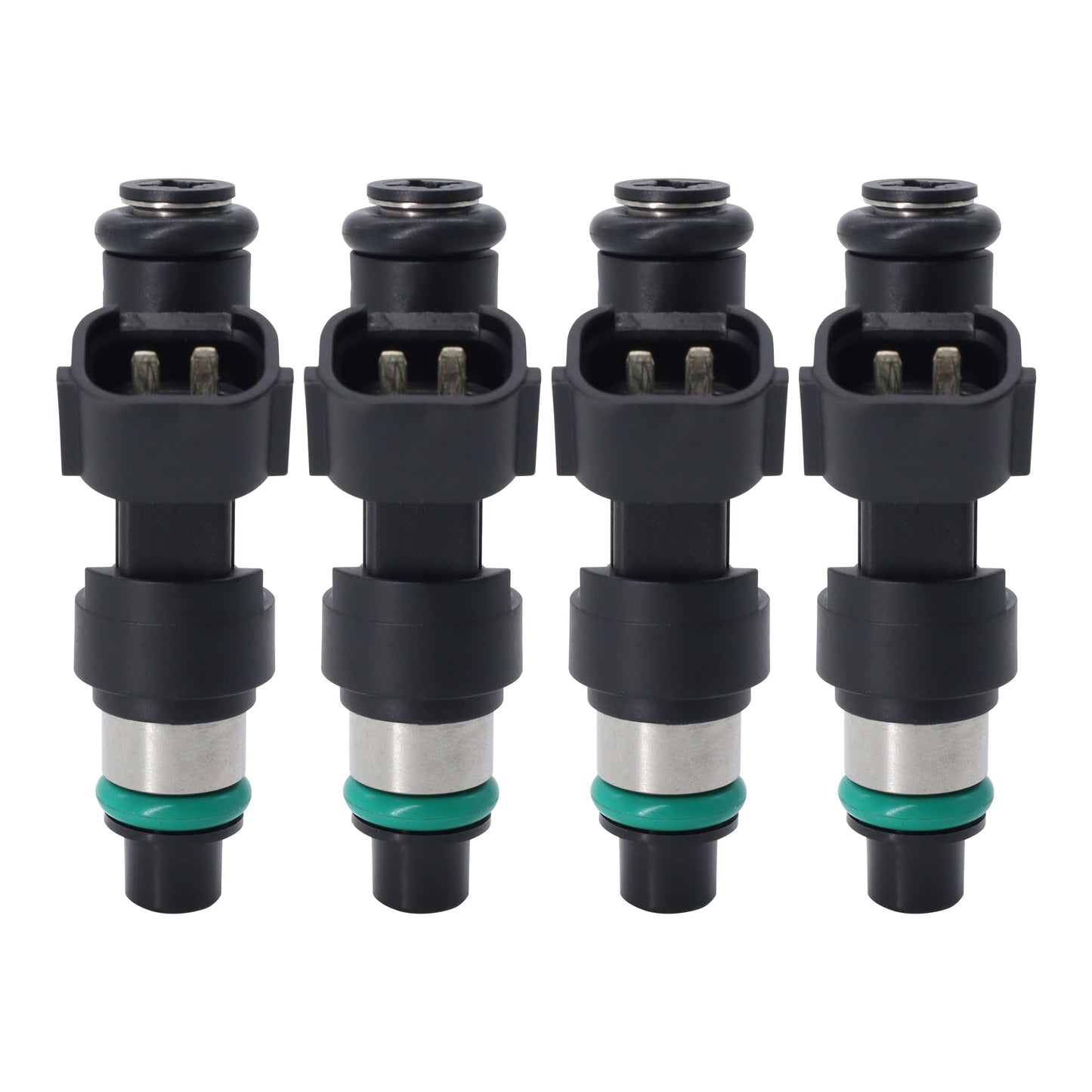 HiSport Fuel Injectors FBY2850 Replacement For Nissan Versa Cube Sentra NV200 2007-2014 Replace 16600-EN200 4PCS