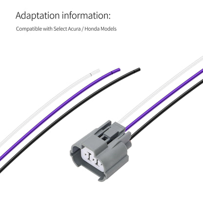 HiSport 645-916 Speed Sensor Connector Compatible with Honda Accord 1992-1997, Civic 1992-1995, Del Sol 1993-1997, Odyssey 1995-1998, Prelude 1993-2001, Acura CL 1997, NSX 1993-2000, TL 1999 2000
