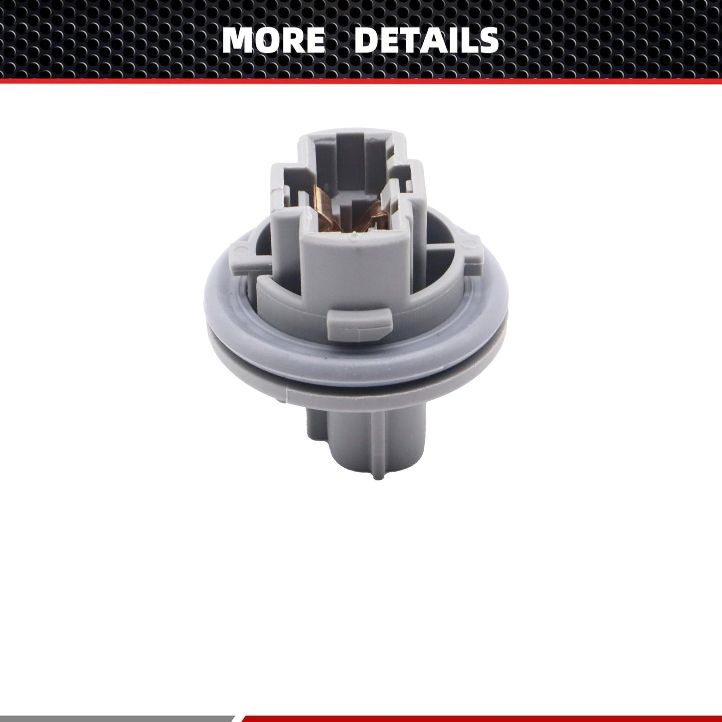 HiSport 2PCS 90075-60060 Front Turn Signal Light Bulb Plug Socket Compatible with Toyota Tacoma 2005 2006 2007 2008-2011, 4Runner 2004¨C2005, Solara 2004¨C2006, Camry 2007¨C2009