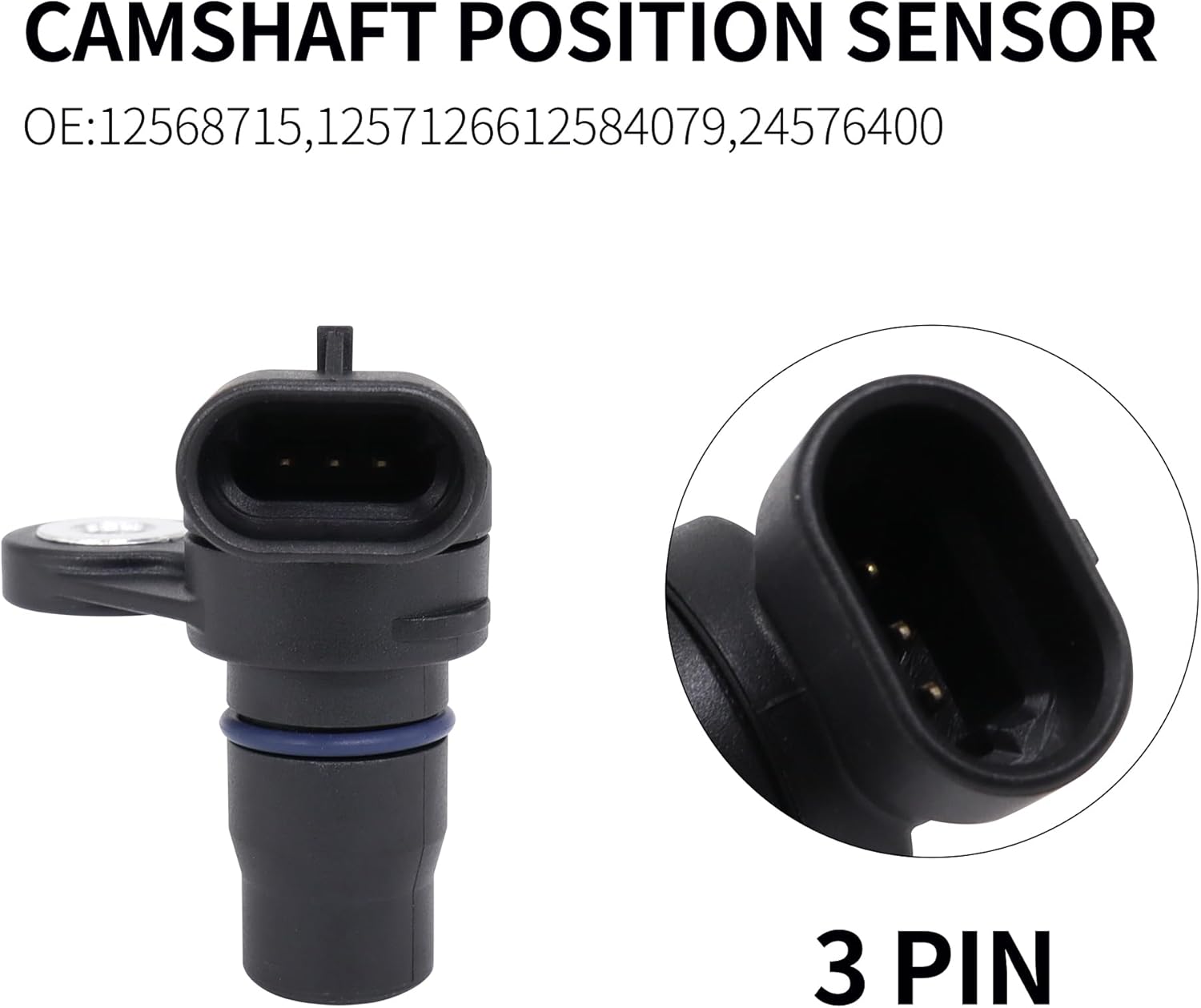 HiSport Camshaft Position Sensor 12584079 - Compatible with Buick Chevy GMC Isuzu Saab Saturn Olds Chevrolet Trailblazer Colorado Envoy Replace 213-1557