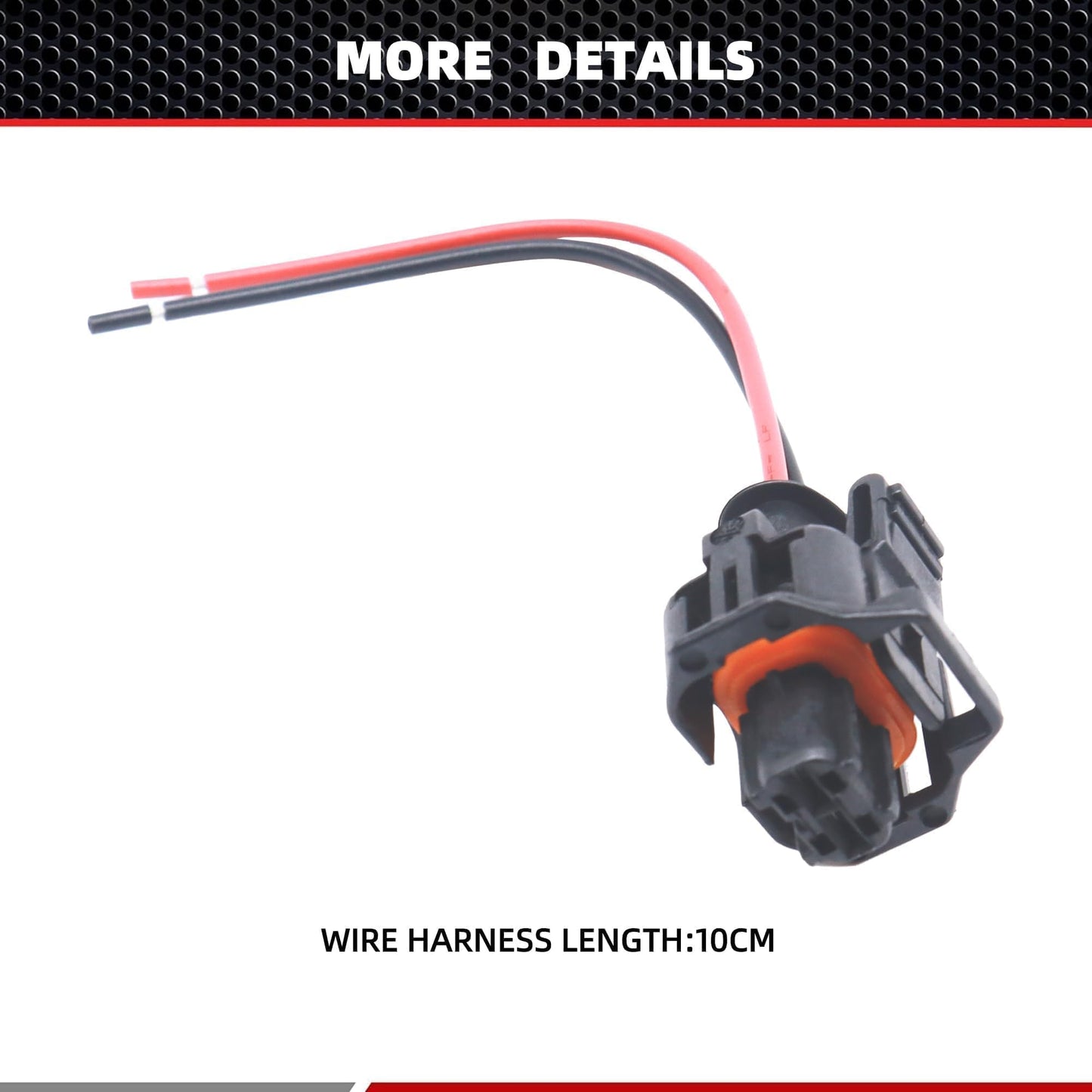 HiSport S1024 Engine Coolant Temperature Sensor Connector Compatible with Buick, Cadillac, Chevrolet Chevy, GMC, Hyundai, Kia, Pontiac, Porsche, Saab, Saturn, Suzuki