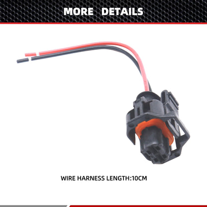 HiSport S1024 Engine Coolant Temperature Sensor Connector Compatible with Buick, Cadillac, Chevrolet Chevy, GMC, Hyundai, Kia, Pontiac, Porsche, Saab, Saturn, Suzuki