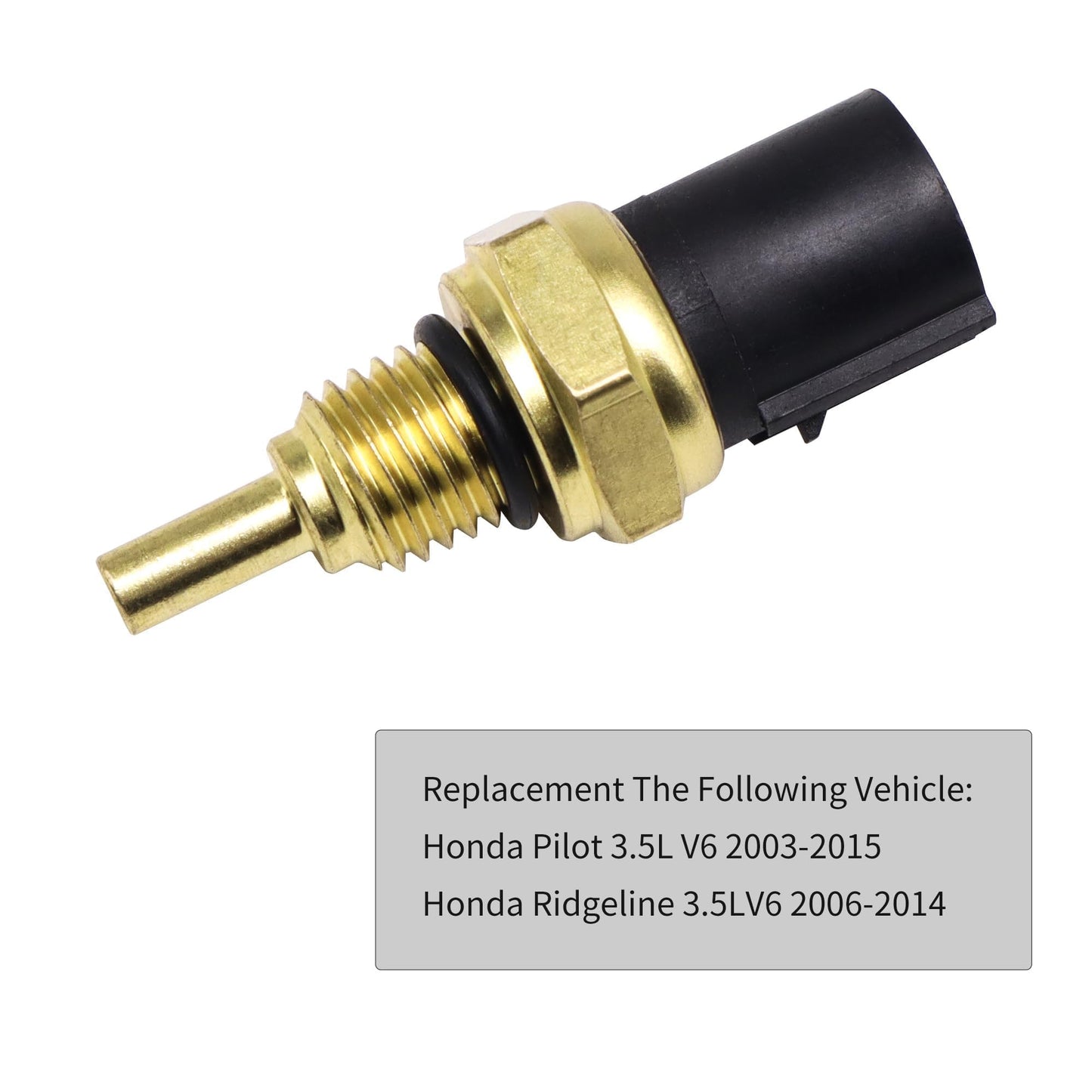 HiSport 48160PGJ003 Fluid Oil Temperature Sensor - Compatible with Acura Mdx/Honda Pilot Ridgeline - Replace 48160-PGJ-003