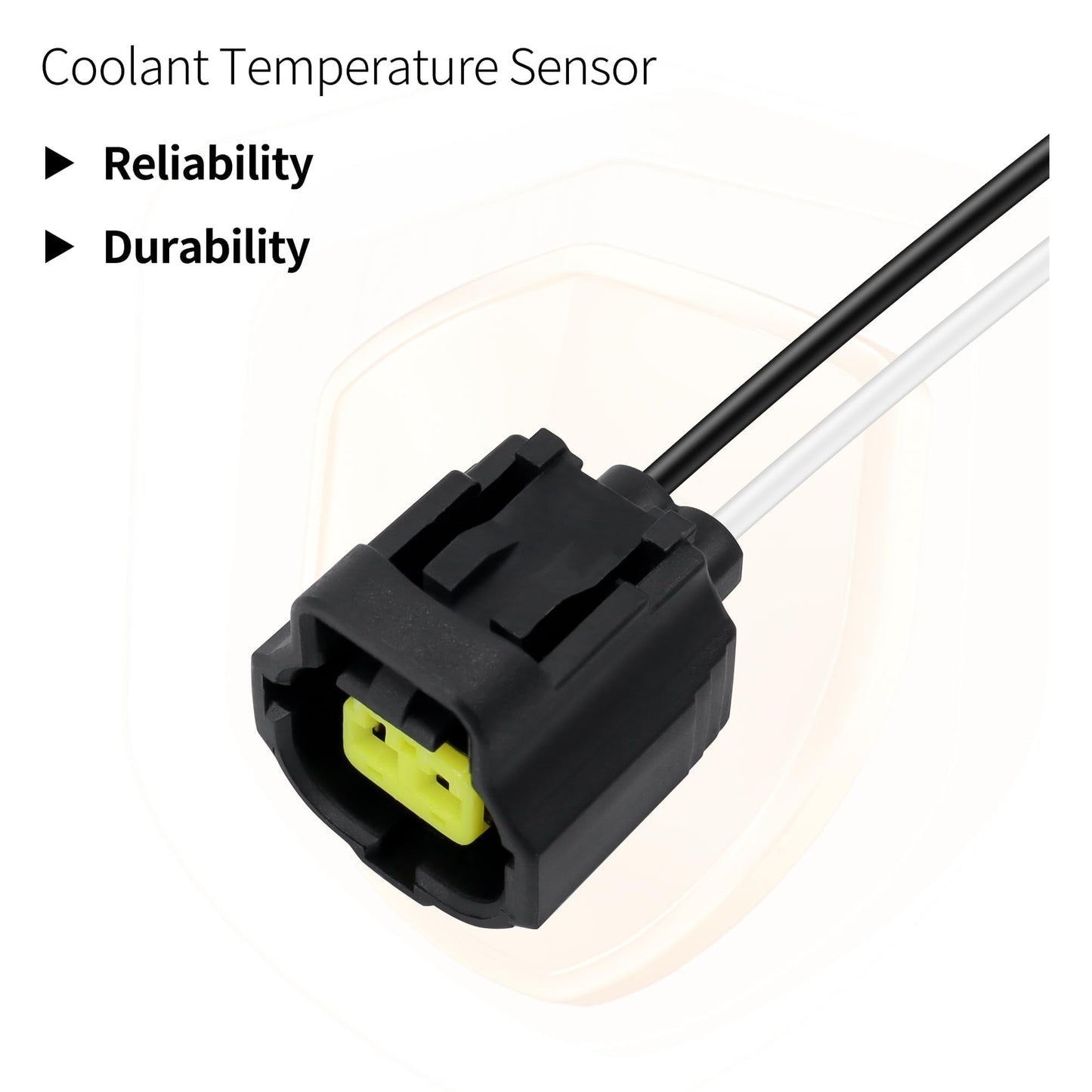HiSport S-816 Temperature Sender/Sensor Connector Compatible with Chevrolet Chevy Sprint, Toyota Camry, Suzuki X-90, Pontiac Vibe, Mazda MX-3, Lincoln LS, Lexus ES300, Jaguar XK8 Replace 158-0421