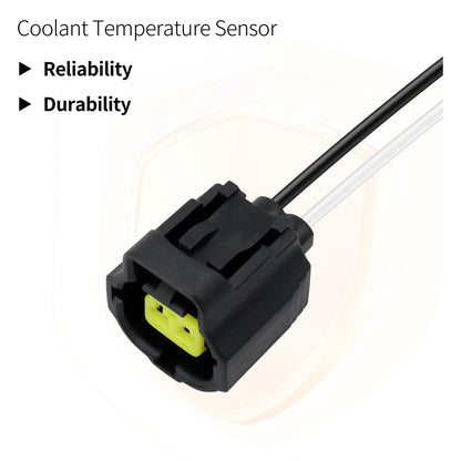 HiSport S-816 Temperature Sender/Sensor Connector Compatible with Chevrolet Chevy Sprint, Toyota Camry, Suzuki X-90, Pontiac Vibe, Mazda MX-3, Lincoln LS, Lexus ES300, Jaguar XK8 Replace 158-0421