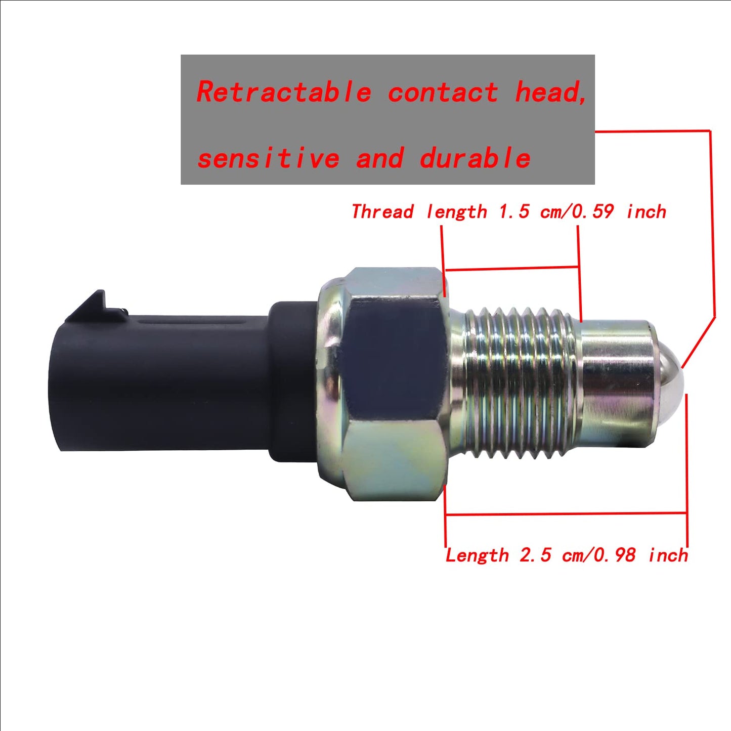 HiSport 14069600 Backup Lamp Switch - Backup Light Switch Compatible with Chevrolet Camaro 1984-2002 2016 2017 2018 2019