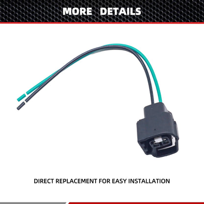 HiSport 88952834 Ambient Air Temperature Sensor Connector Compatible with Cadillac,Dodge, Jaguar, Land Rover, Lexus, Toyota, Chrysler, Mitsubishi, Pontiac, Scion, Subaru, Suzuki Replace 88953308