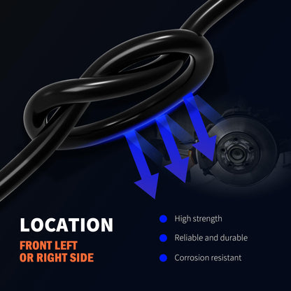 HiSport Front Left or Right Side ABS Wheel Speed Sensor 68199987AC Replacement for Chrysler 300 2015-2020,Replacement for Dodge Challenger Charger 2015-2020 Replace ALS2892 1PC