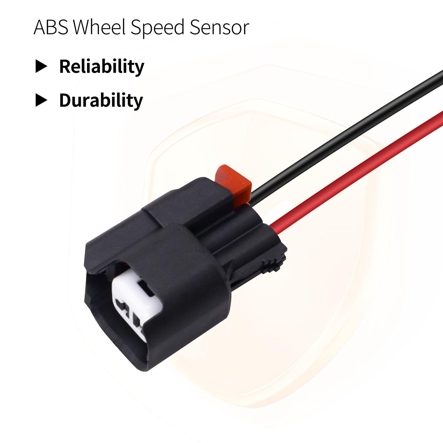 HiSport 645-134 ABS Wheel Speed Sensor Connector Compatible with Buick, Cadillac CT4, CT5, CT6, Escalade, XT4, Chevrolet, Chrysler, Dodge, Ford, GMC, Jeep, Lincoln, Ram 1500, 2500, 3500, 4500, 5500