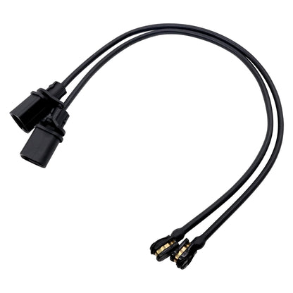 HiSport Front Brake Pad Wear Sensor - Compatible with Audi A4 A5 A6 A8 Quattro Q5 Q7 Q8 S4 S5 S6 - Replace 4M0615121R 4M0615121AB