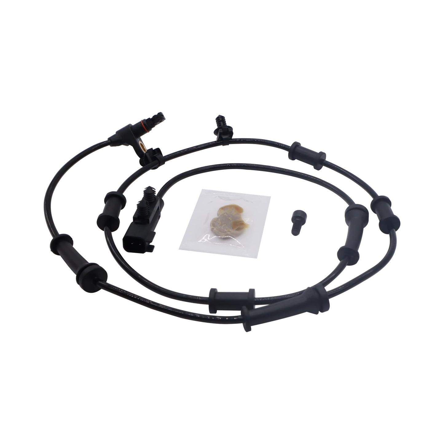 HiSport 68003281AC ABS Wheel Speed Sensor Front Left Right Side - Compatible with Wrangler 2007-2018 & JK 2018 - Replaces ALS1918