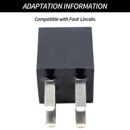 HiSport Relay T2T-CA 8T2T-0101K-CA 12VDC 20A 4PIN Automotive Plug-in Type Relay Compatible with Ford, Lincoln, 2PCS