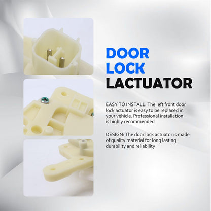 HiSport Front Right Passenger Side Door Latch Lock Actuator - Compatible with Honda Accord Civic CR-V S2000 Replaces 72115-S84-A01 72115-S5A-003