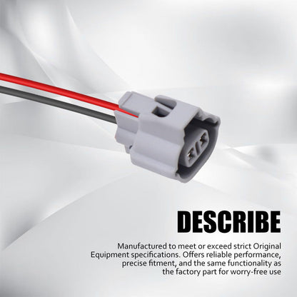 HiSport Variable Valve Timing(VVT) Solenoid Connector Wiring Harness - Compatible with Chevrolet Equinox Malibu Hyundai Equus Genesis Kia Borrego Forte Toyota 4Runner Avalon Replaces 88988460