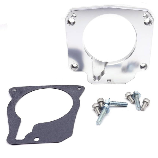 HiSport LS Drive By Wire Throttle Body Adapter 551567 Intake 4-bolt to LS1 3-bolt TB DBW LS2 LH6 L92 L76 LY2 LY5 LY6 LC9 LFA LH8 LMG L98 L9H L20 L94 LZ1 L99 L96 LC8 L77