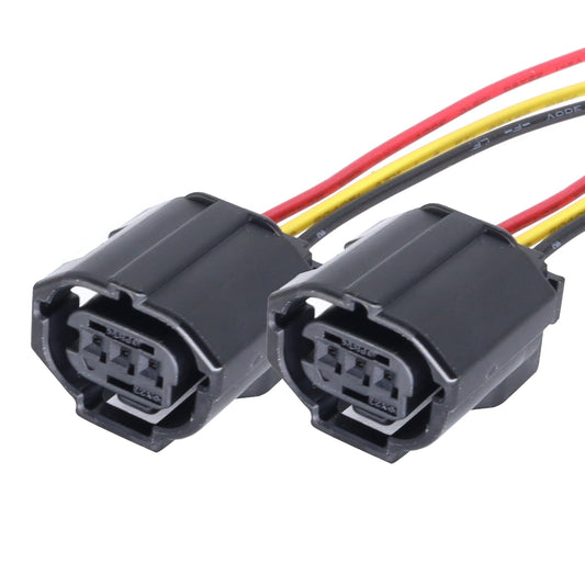 HiSport 2PCS Camshaft Position Sensor CPS Connector Pigtail Plug Wire Wiring Harness Compatible with Lexus, Toyota, Scion Replacement for OEM 6189-1129 90919-05060 46393JF, SU7792