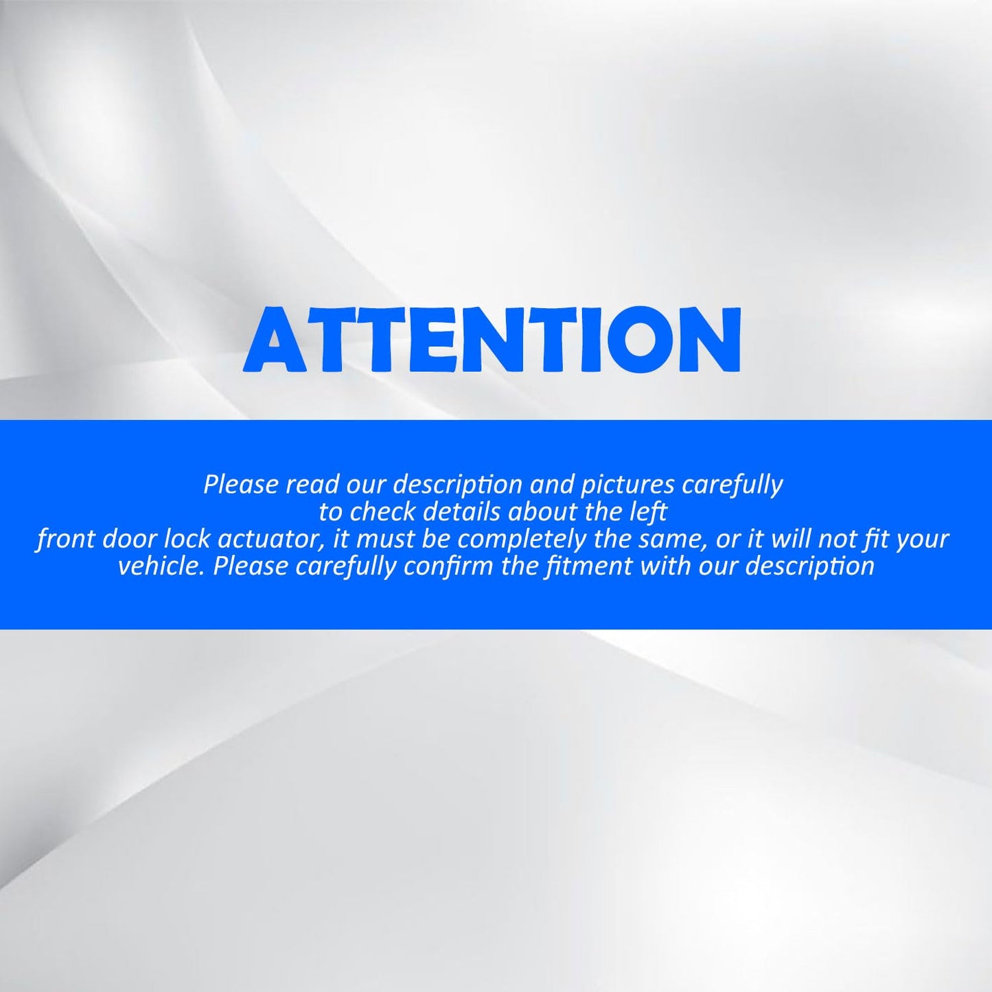 HiSport Left Front Door Lock Actuator - Compatible with Honda Civic 2006-2011 Replaces 72150-SNA-A14 72150-SNA-A12