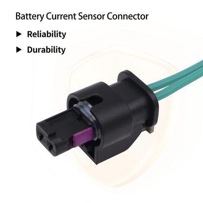 HiSport WPT-1648 Battery Current Sensor Connector Compatible with Ford Focus 2012-2018 Fiesta 2014-2019 Escape 2017-2019