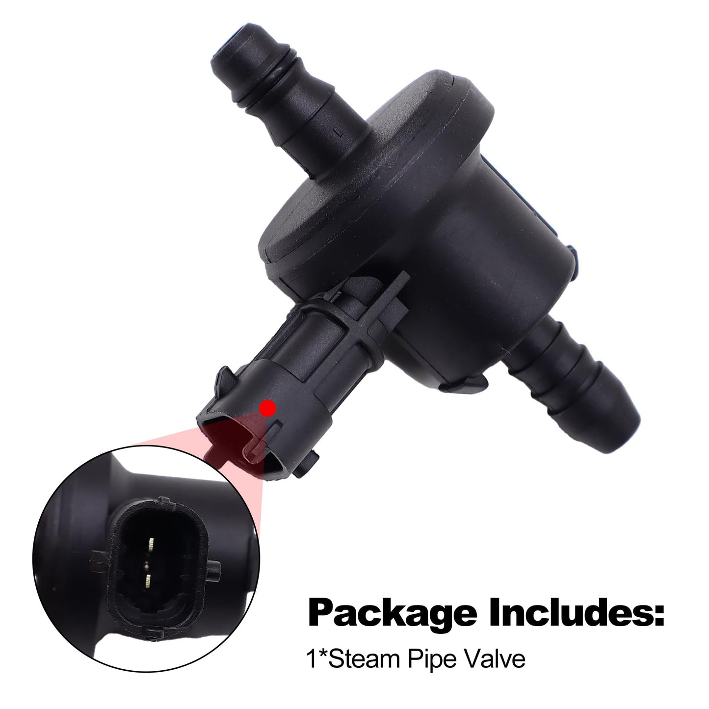 HiSport 0280142500 Vapor Canister Purge Valve Solenoid - Compatible with Ford Escape Fiesta Focus Transit Connect Compatible with Lincoln MKC 2012-2019 1.6L 2.0L 2.3L
