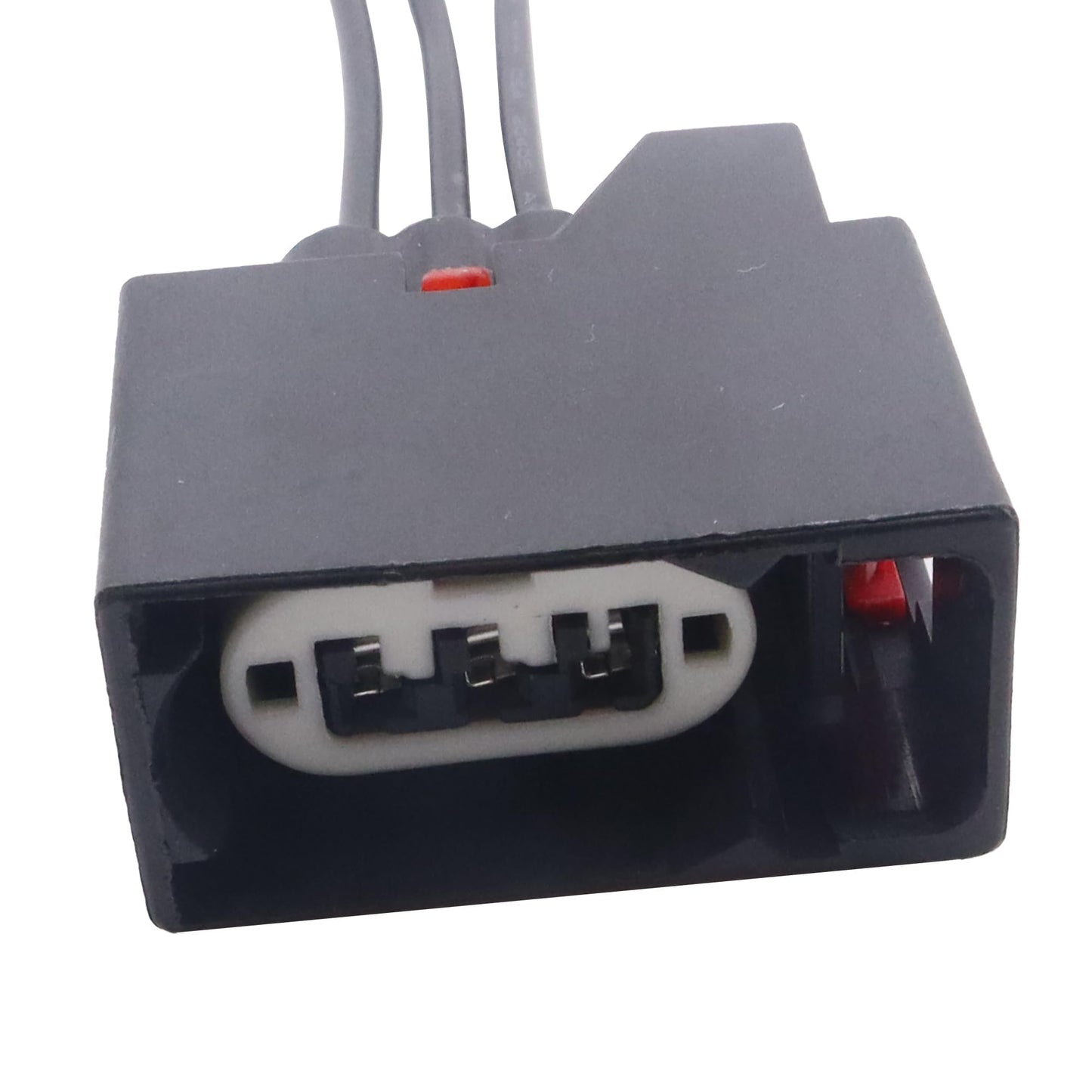 HiSport 68065016AB Front Turn Signal Light Connector Plug Pigtail Wire Harness Compatible with Jeep Wrangler JK 2007 2008 2009 2010 2011 2012 2013 2014 2015 2016 2017 2018