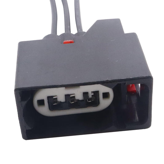 HiSport 68065016AB Front Turn Signal Light Connector Plug Pigtail Wire Harness Compatible with Jeep Wrangler JK 2007 2008 2009 2010 2011 2012 2013 2014 2015 2016 2017 2018