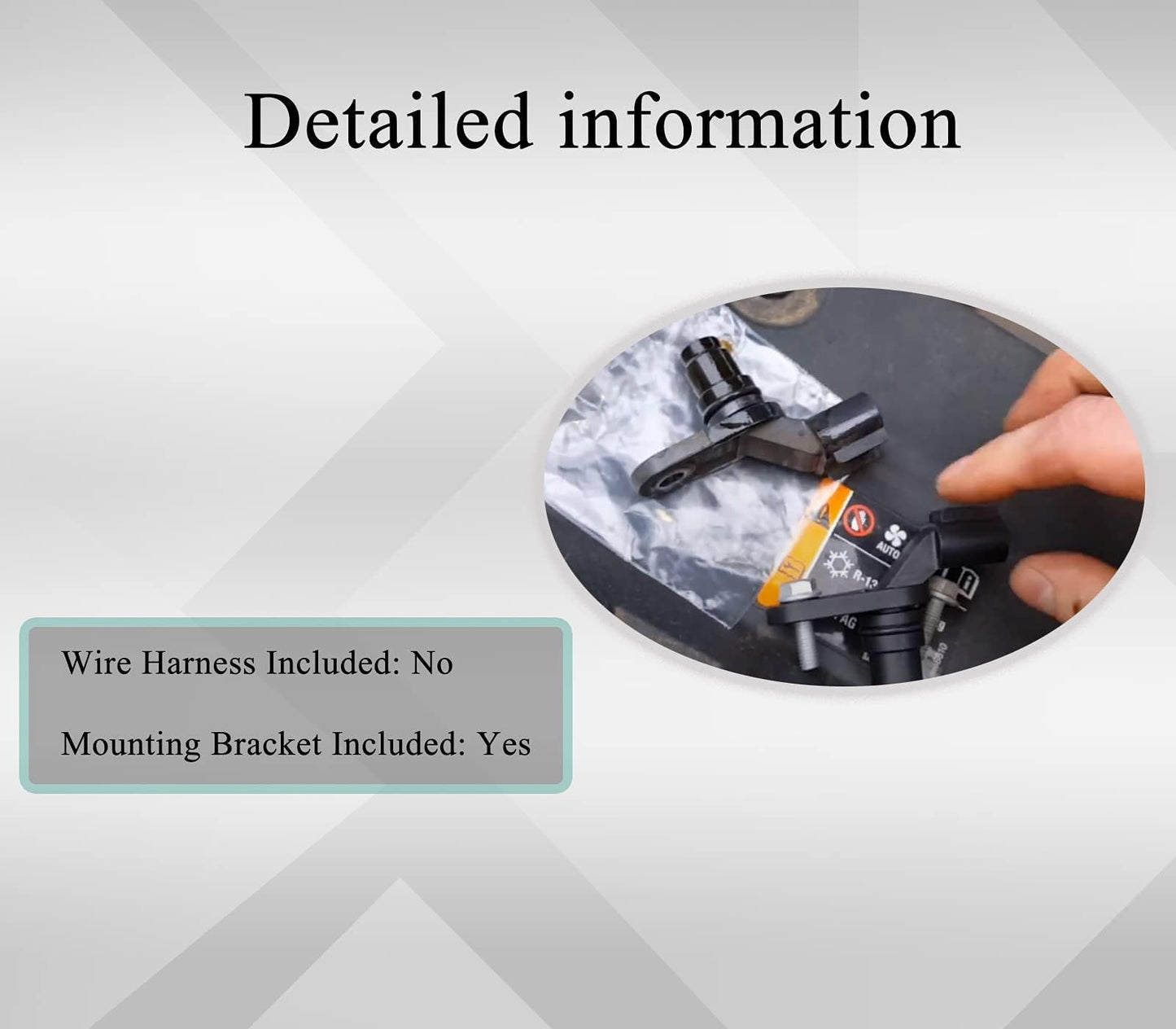 HiSport 12577245 Camshaft Position Sensor Compatible with Buick Lacrosse Regal, Chevrolet Chevy Equinox Impala Malibu Orlando Cobalt, Gmc Terrain, Pontiac G5 G6 Pursuit, Saab 9-5, Saturn Aura