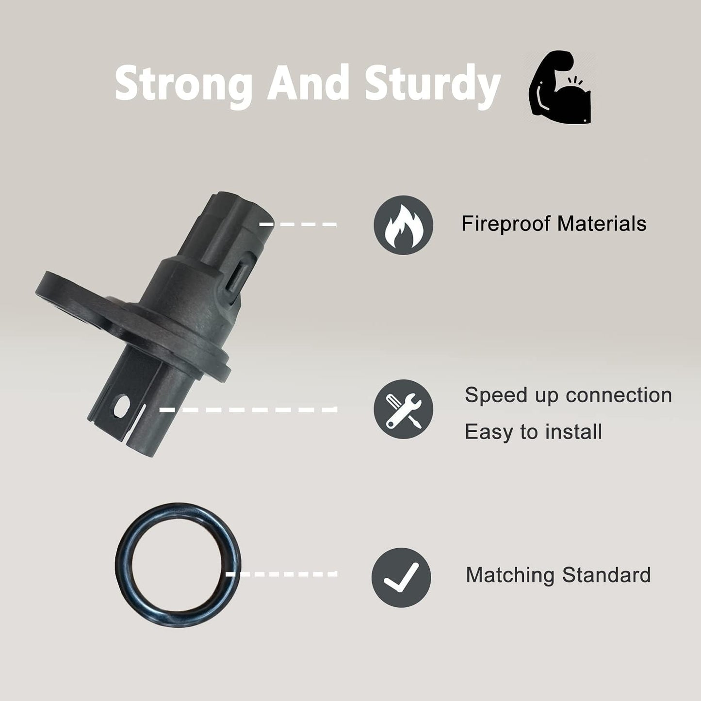 HiSport 13627525014 2PCS Camshaft Position Sensor Compatible with BMW 1 Series M 128I 135I 228I 320I 323I 325I 325XI 328I 330I 335I 428I 435I 525I 528I 530I 535I 550I 640I 650I 740I 750I 760LI M2 Z4