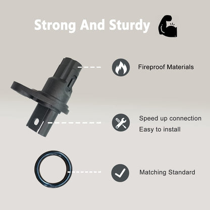 HiSport 13627525014 2PCS Camshaft Position Sensor Compatible with BMW 1 Series M 128I 135I 228I 320I 323I 325I 325XI 328I 330I 335I 428I 435I 525I 528I 530I 535I 550I 640I 650I 740I 750I 760LI M2 Z4