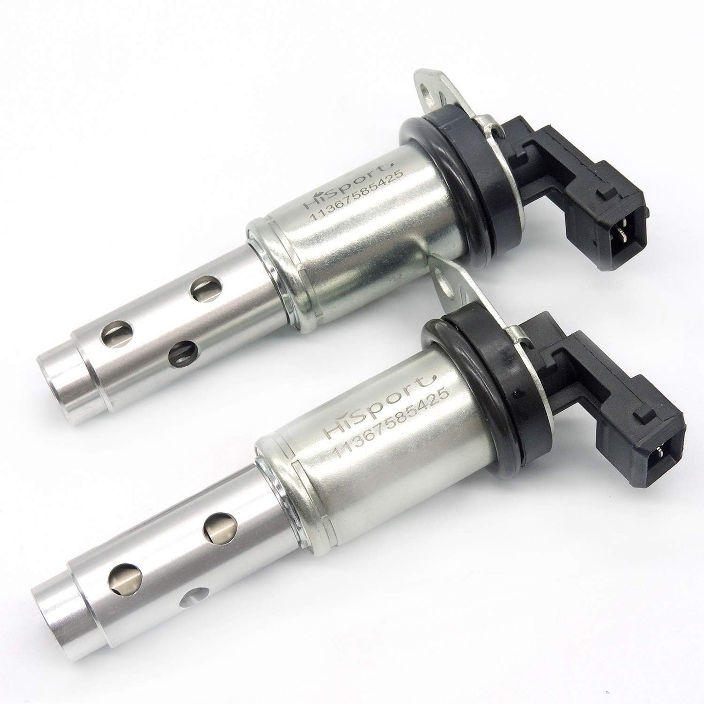 HiSport 11367585425 2PCS Vanos Solenoid Valve Oil Control Valve Compatible with BMW 740Li 740i 535xi 535i 530xi 530i 528xi 528i 525xi 525i 335xi 335IS 335i 330xi 330i 1 Series M 128i 135i 325i X3 Z4