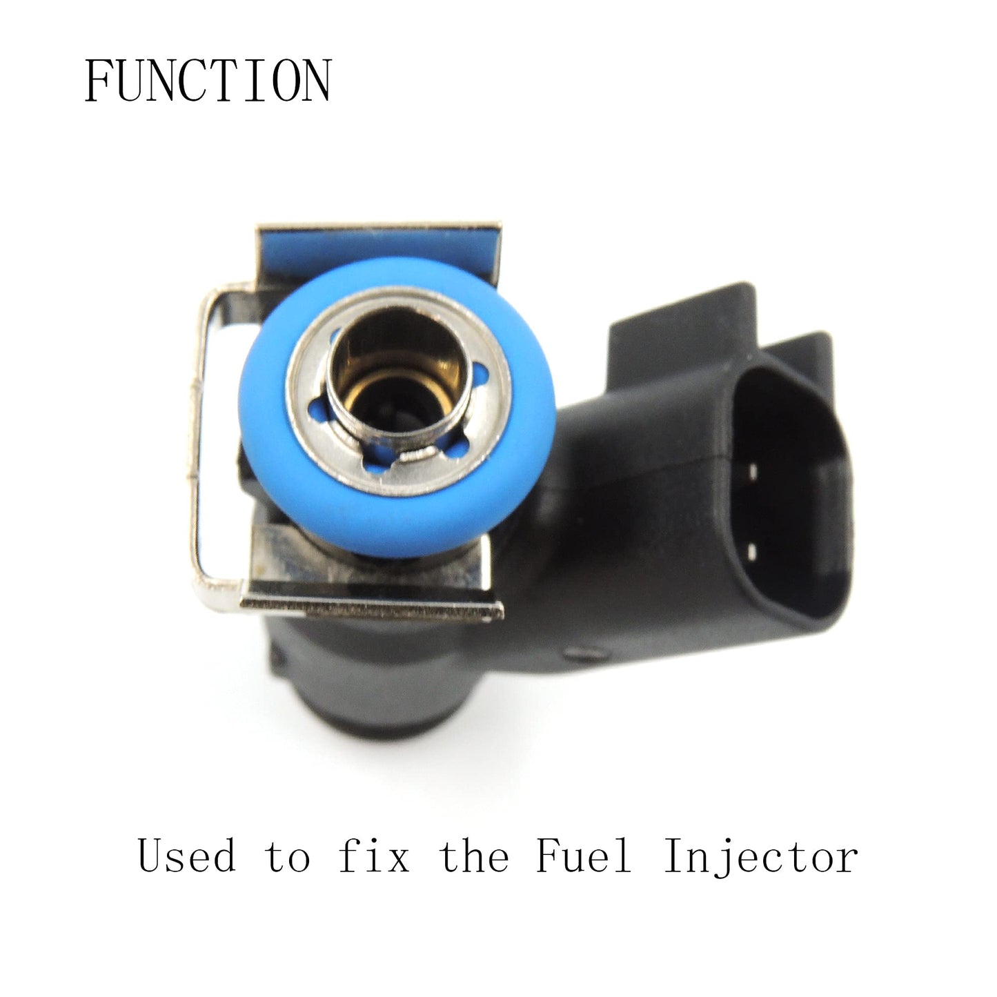 HiSport Fuel Injector Metal Retaining Clip Set of 4 Fuel Injector Locks / Fuel Rail Clip / Retainer Kit Universal