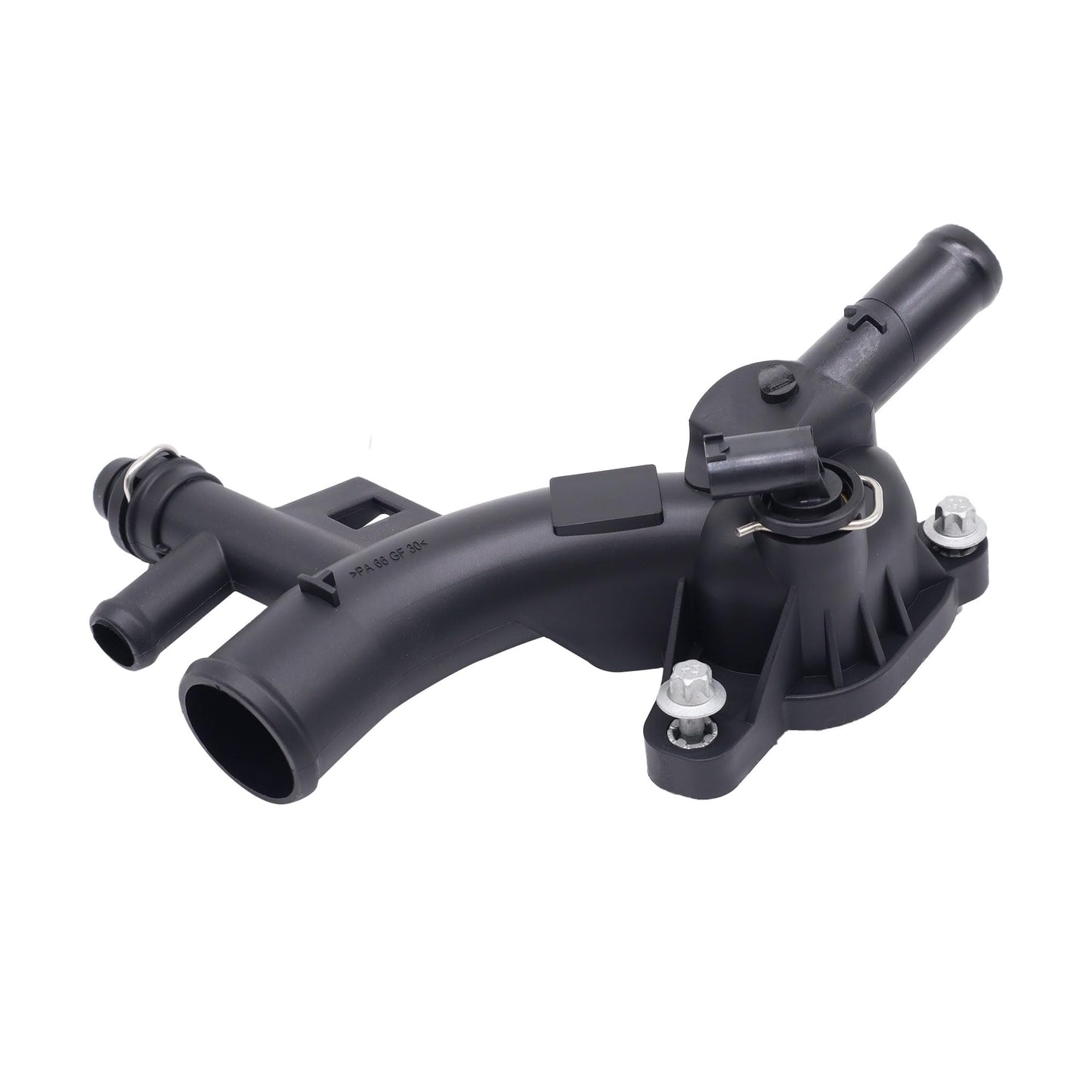 HiSport Engine Coolant Housing Water Outlet w/Sensor - Compatible with Buick Encore Chevy Cruze Sonic Trax Replace 25193922