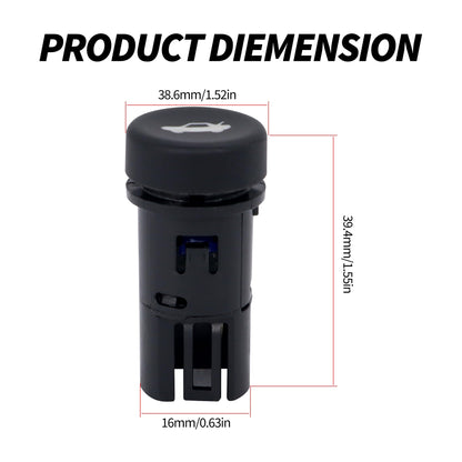 HiSport 15835338 Trunk Lid Release Switch - Compatible with Chevry Malibu 2008 2009 2010 2011 2012